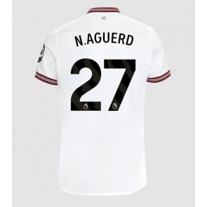 West Ham United Nayef Aguerd #27 Bortatröja 2023-24 Kortärmad